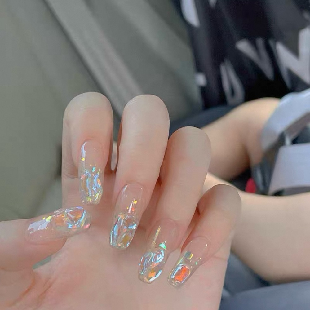Holographic Nail Art